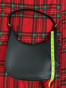 Mango Black baguette shoulder bag