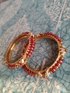 Maroon Bangles / Kada (Women)