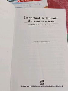 Important Judgements That Transformed India