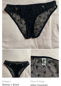 Lace Detail Briefs