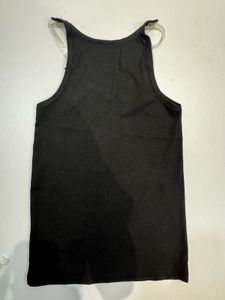 Black tank top