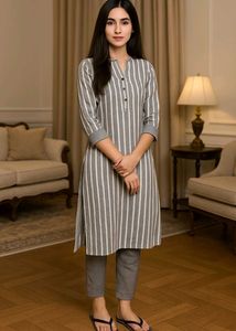 Decent Kurta And Pent Set For Womes
