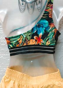 One Shoulder Bikini Talk For Small To Medium Size