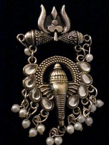 Ethnic Ganesha Earrings