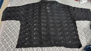 Stylish Black Knit Top