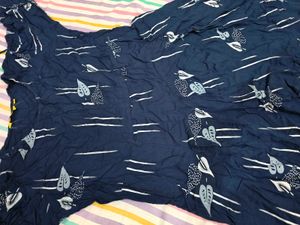 Stylish Navy Blue Dress