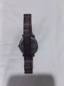 Stylish Magnetic Purple Watch