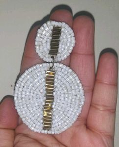 Beaded Statement Earrings