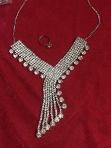 Silver Stone Necklace