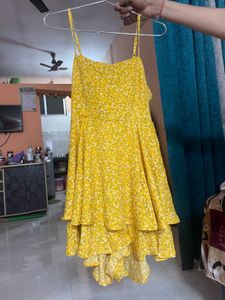 Yellow Floral Sundress