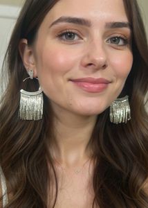Anti Tarnish Silver Earrings
