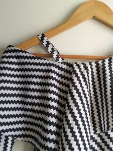 Off Shoulder Top With Bell Sleeves
