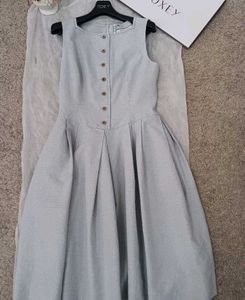 Vintage Style Midi Dress