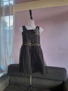 Black Tulle Party Dress