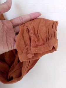 Brown Long Sleeve Top