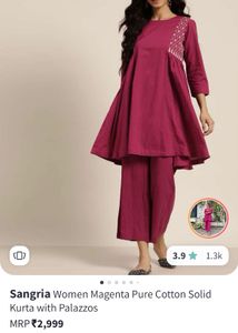Magenta Kurta Pair