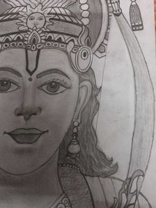 Ram Ji Drawing