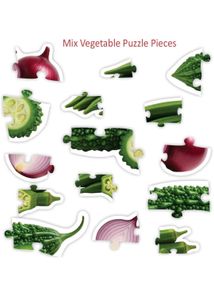 Vegetables Puzzles Set