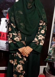 Green Abaya Burqa For Women..