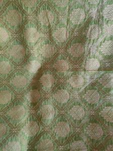 Elegant Green Banarasi Saree