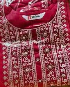Rayon Embroidered Kurti