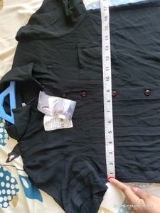 Black Shirt - 34 Bust, S size