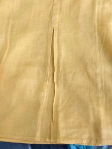 Yellow Kurta Also Wear Boys For Navratri