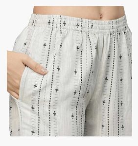 Woven cotton blend Co-ord set