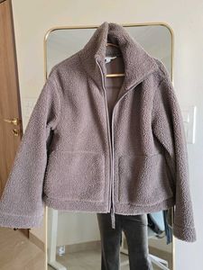 🔻PRICE DROP - H&amp;M Teddy Jacket - Dark Beige