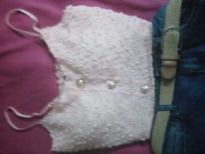 Sparkly Pink Tank Top