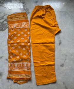 Duptta&amp;plazzo Pant Pair For Daily Wear