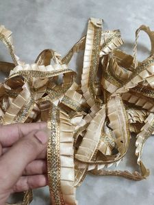 Pleated Lace For Saree
