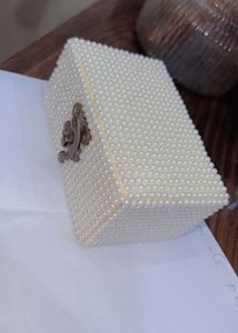 Pearl Embellished Box