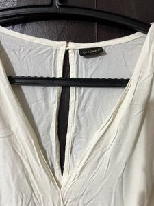 White Romper -Medium