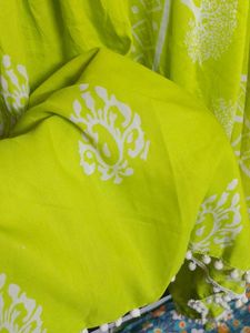 Lime Green Kurta Set