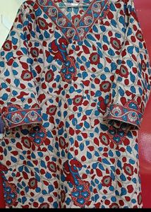Floral Print Kurta