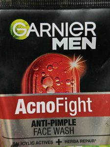 Garnier Men AcnoFight Face Wash. 100g Sealed Pack