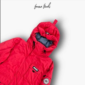 Red Dickies Hooded Jacket