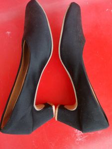 Black Ballerina Heels