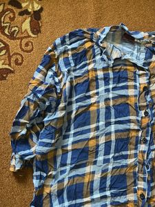 Blue &amp; Yellow Plaid Button-Down