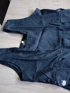 Girls&#39; Dark Gray Tunic for School Uniform