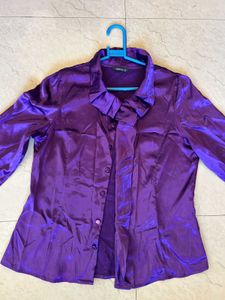 Purple Shein Blouse