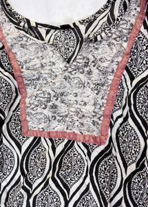Patterned kurti top
