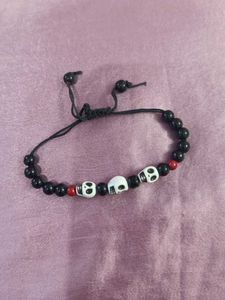 Skull Bead Bracelet