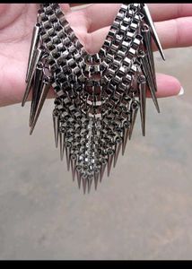 Metal Party Wear Necklace
