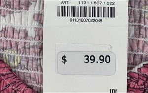 Zara Puff Ballloon Sleeves Floral Print Stretchy S