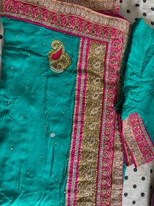 Wedding Wear Pure Georgette Saree