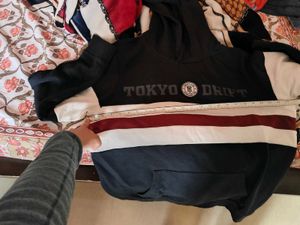 RedTape Navy Blue Hoodie