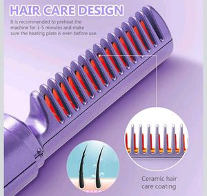 Wireless Hair Straightener Brush