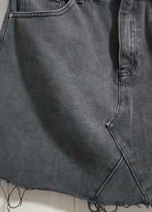 Nice Denim Skirt In Black 🖤